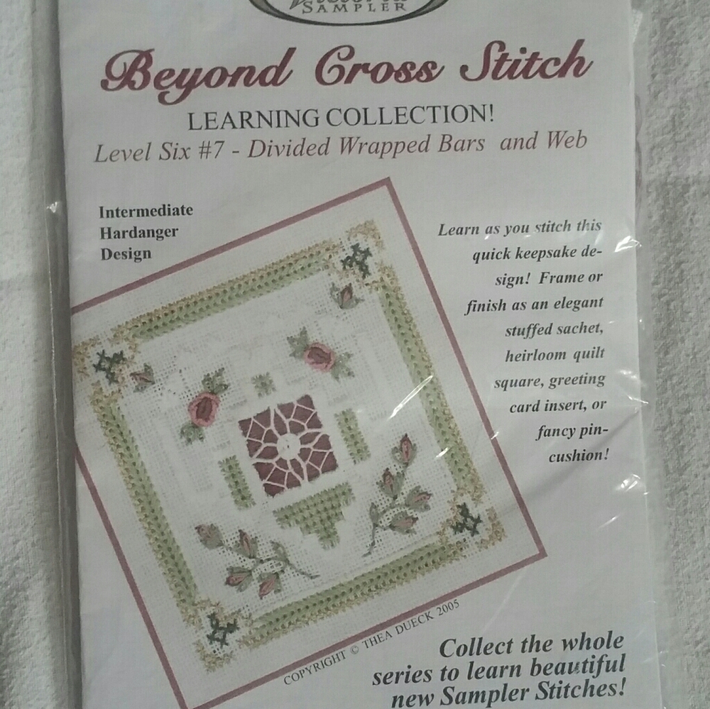 Lavender Roses Beyond Cross Stitch Kit